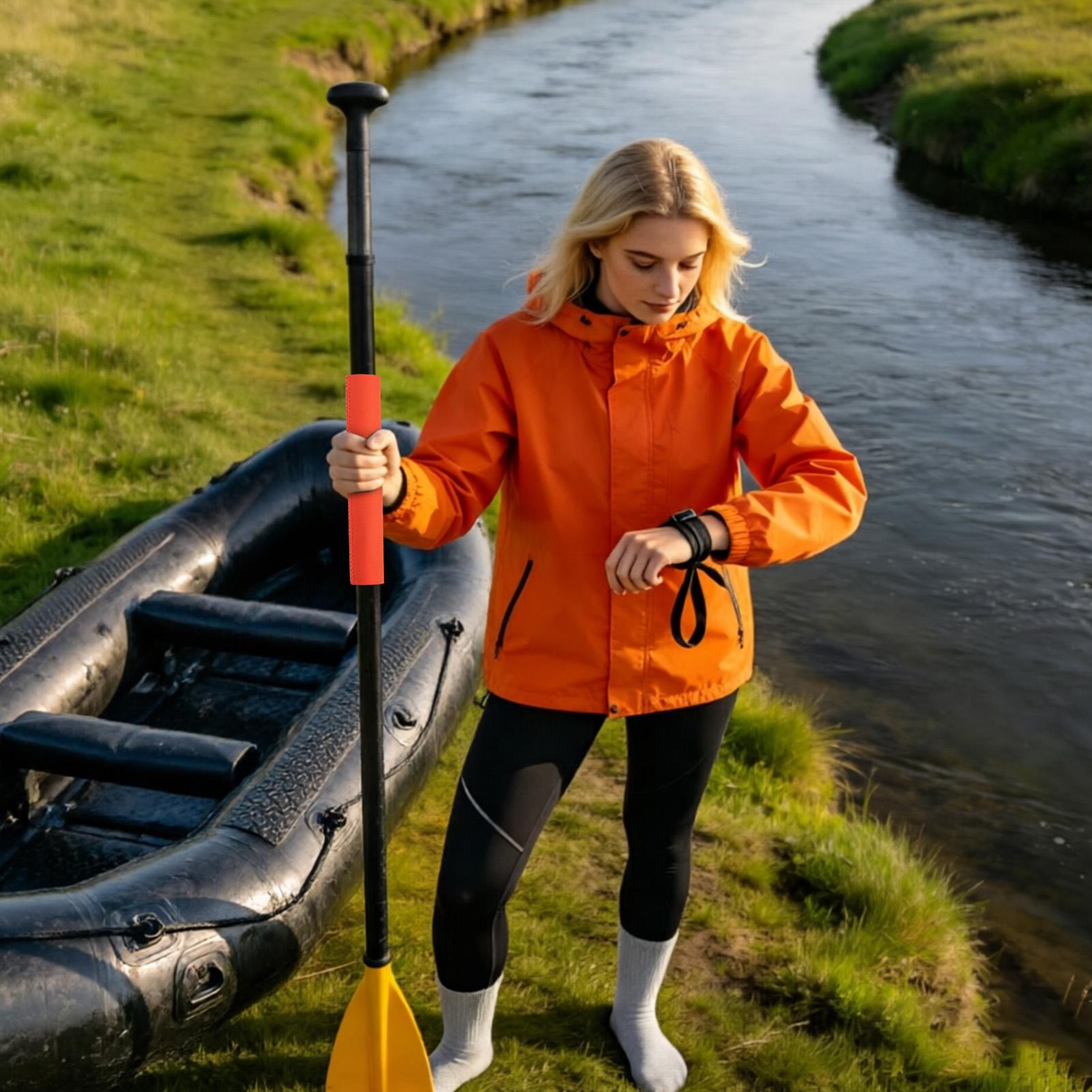 Outdoor Adventure Recreation - カヤックグリップ 1ペア 滑り止めハンドルカバー グリップラップ カヤックアクセサリー アウトドアアドベンチャー