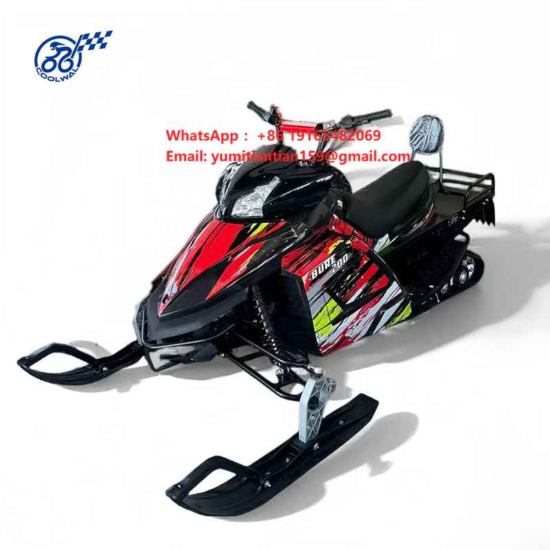 Outdoor Adventure Recreation - 電動スノーモービル ダブルシート スノーバイク 氷砂浜車両 スノーカート 冬のアウトドアレクリエーションアドベンチャー用