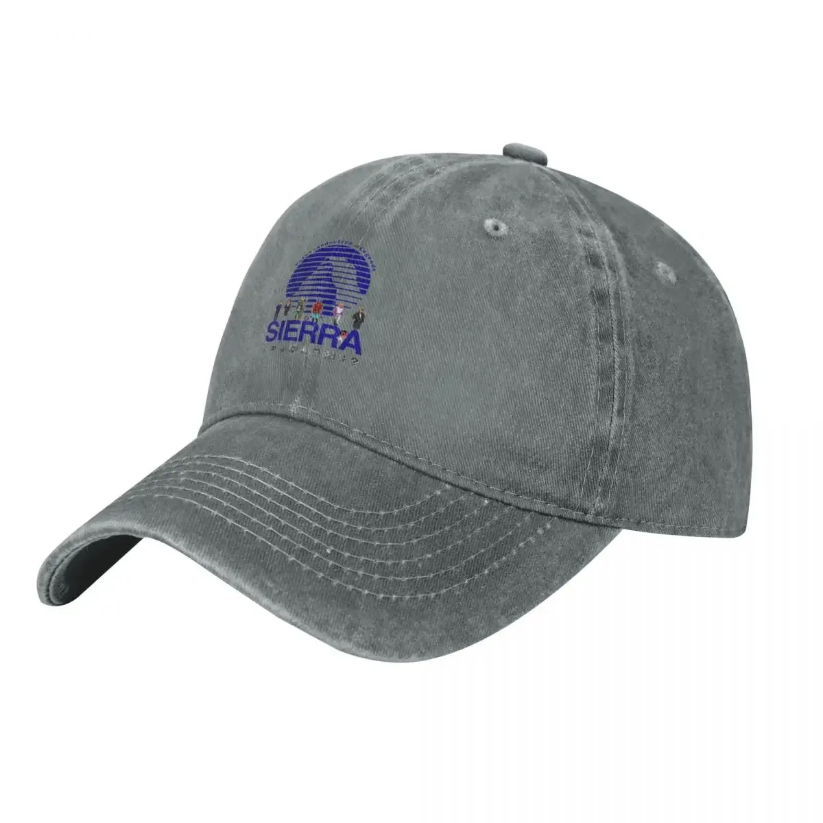 Outdoor Adventure Logo - ポイントアンドクリックレジェンズ - シエラオンラインロゴ（青） - ゲーミングヒーローとアイコン -