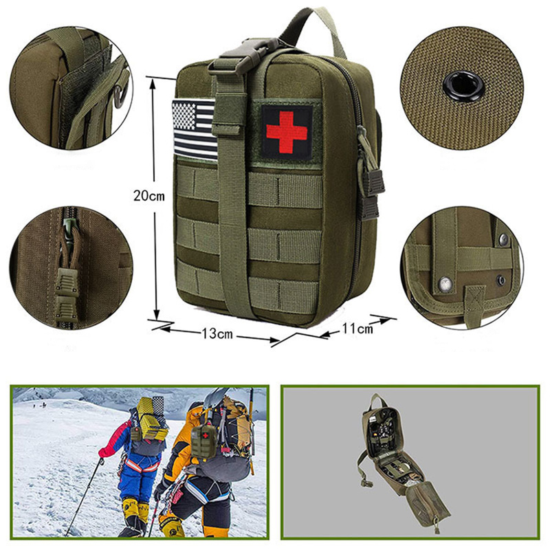 サバイバル応急処置キットサバイバルフルセットモールアウトドア - Outdoor Adventure Gear のレビューと価格