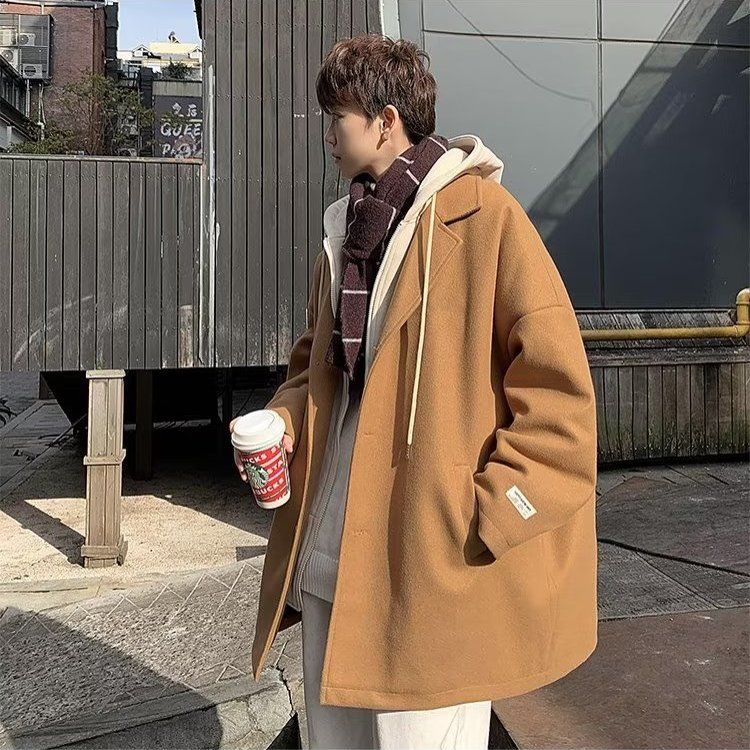 ウールブレンドコート ベージュ メンズ アウトドア ハイキン - Outdoor Adventure Recreation のレビューと価格