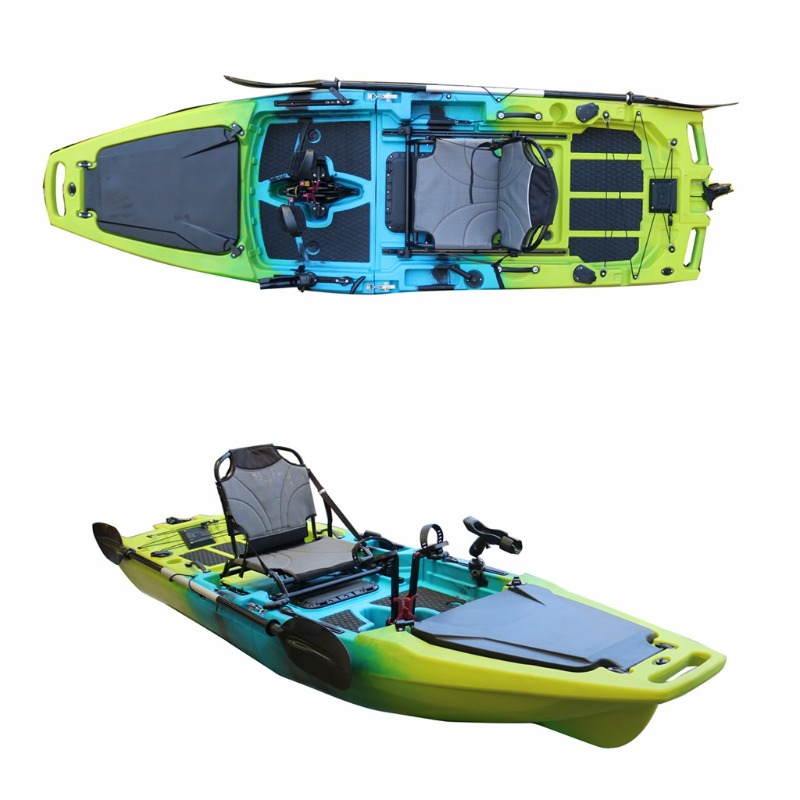 一人乗りレクリエーションカヤック 頑丈な船体 アウトドアウォ - Outdoor Adventure Recreation のレビューと価格