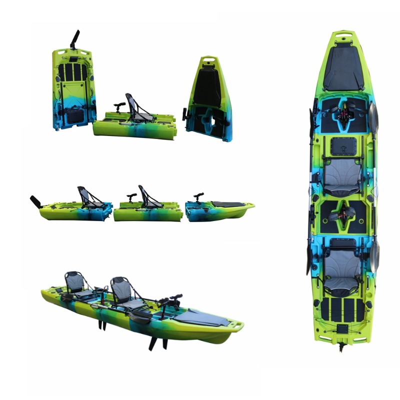 一人乗りレクリエーションカヤック 頑丈な船体 アウトドアウォ - Outdoor Adventure Recreation のレビューと価格