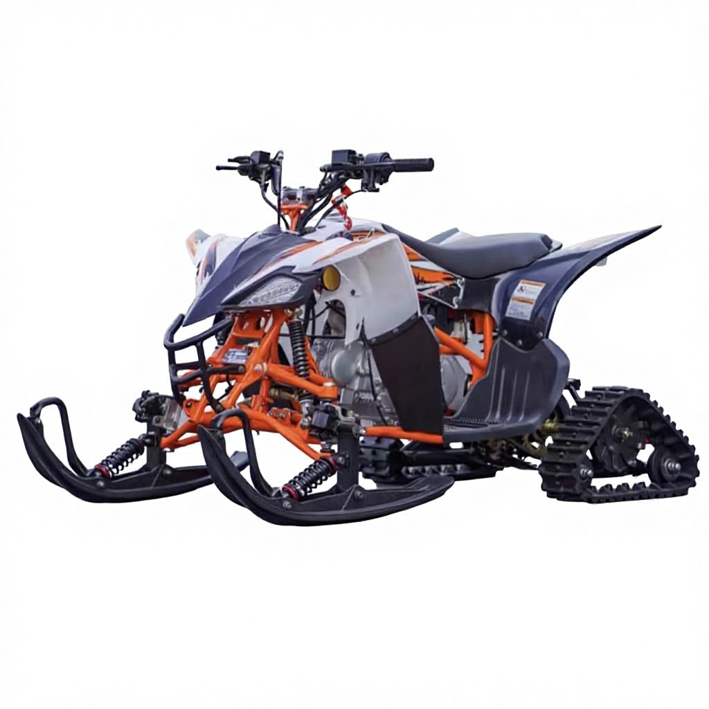 ガス式スノーモービル 125cc、4ストロークエンジン、CC - Outdoor Adventure Recreation のレビューと価格