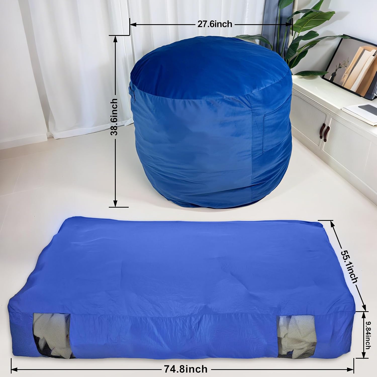 ビーンバッグチェアと感覚刺激パッド、折りたたみ式ビーンバッグ - Crash Pad Folding のレビューと価格