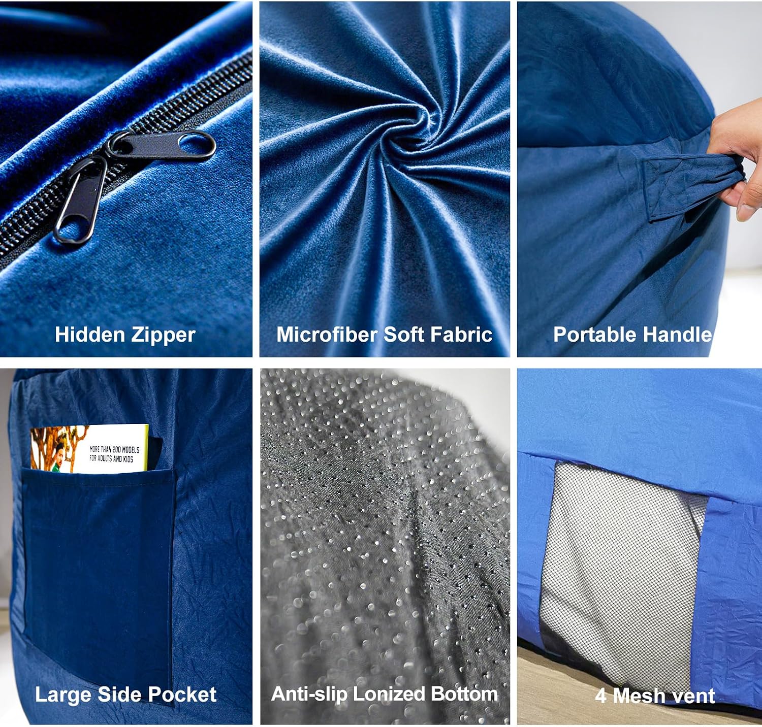 ビーンバッグチェアと感覚刺激パッド、折りたたみ式ビーンバッグ - Crash Pad Folding のレビューと価格