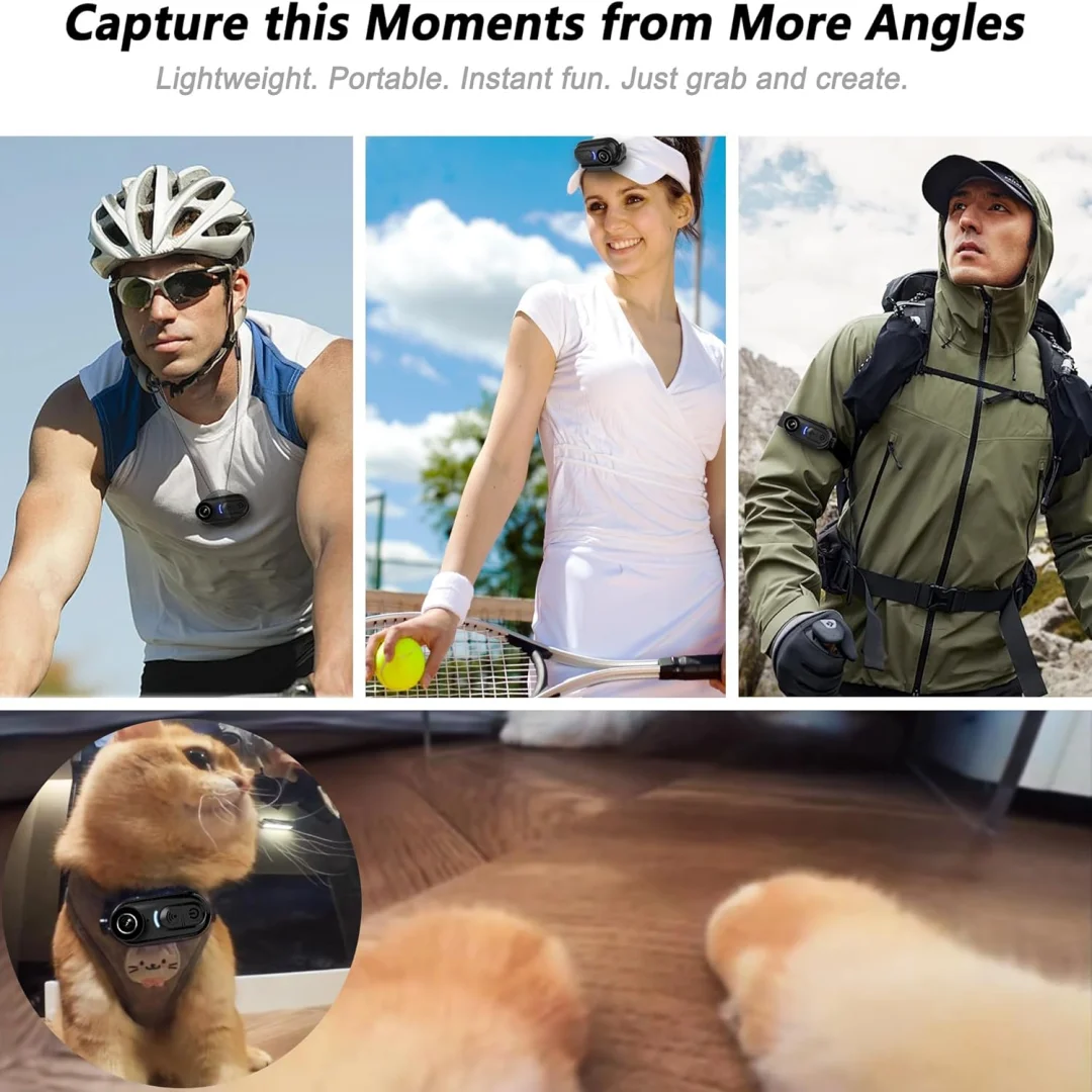 ApexTP4Kミニボディカメラ、6軸スタビライザー搭載、防 - Outdoor Adventure Series のレビューと価格