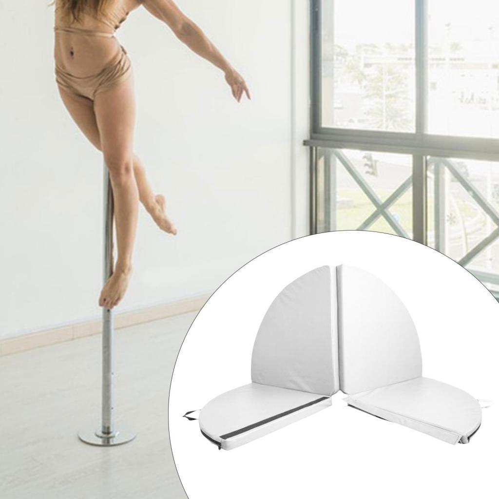 4つ折りポールダンス用クラッシュパッド、丸型ヨガマット、携帯 - Crash Pad Folding のレビューと価格