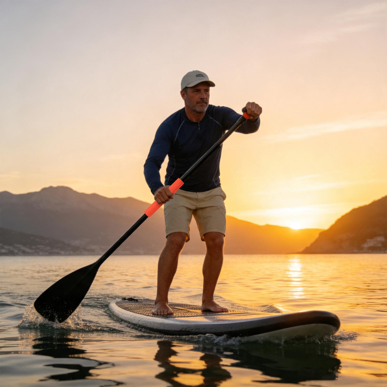 カヤック用パドルグリップ 1組 滑り止めハンドルカバー グリ - Outdoor Adventure Recreation のレビューと価格