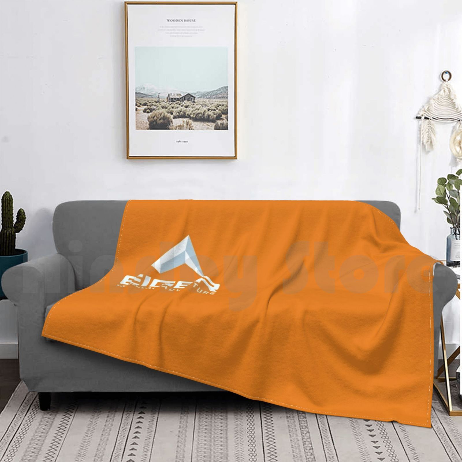 アイガー トロピカル アドベンチャー ブランケット ファッシ - Outdoor Adventure Logo のレビューと価格