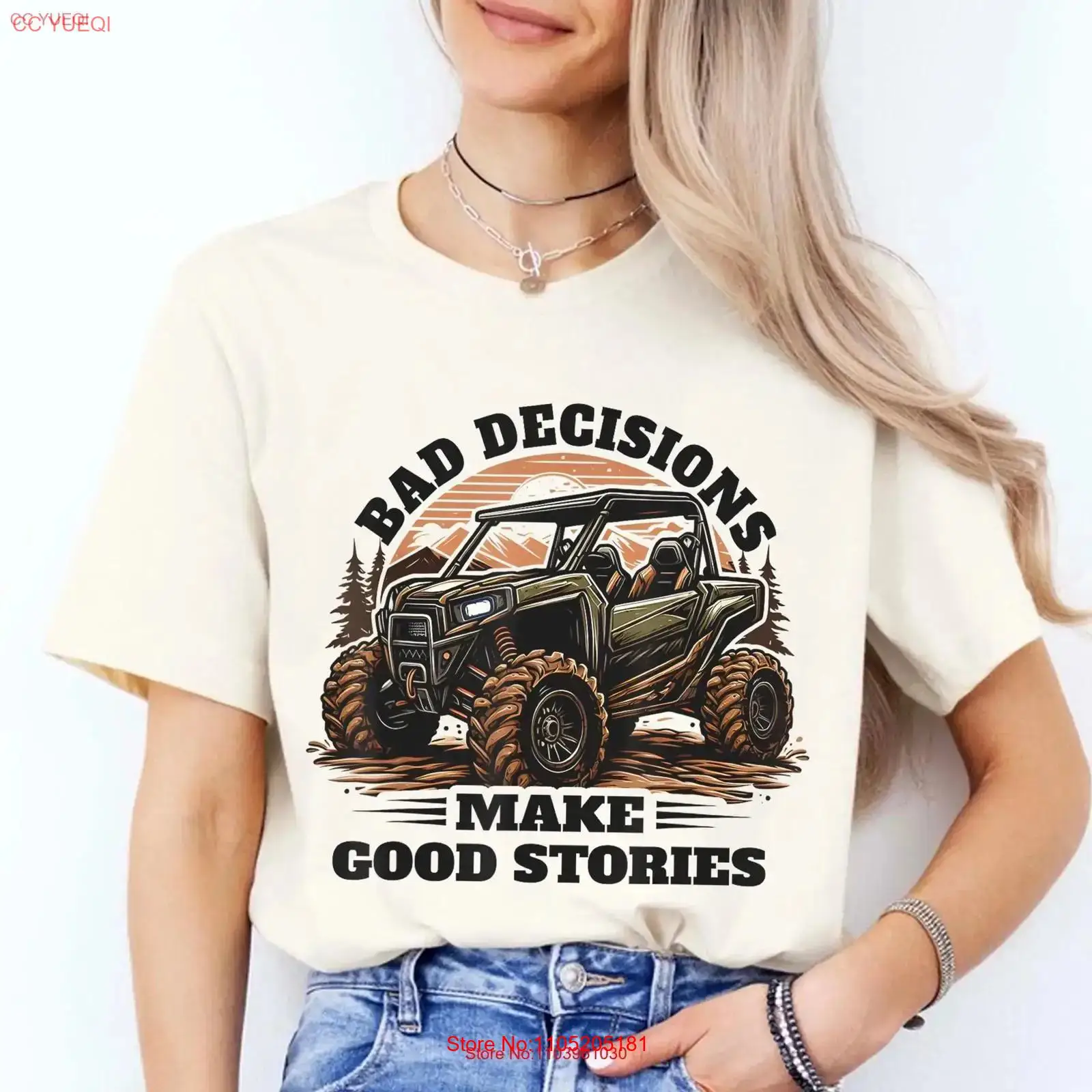 悪い決断は良い物語を作る T シャツ オフロード アドベンチ - Outdoor Adventure Utv のレビューと価格